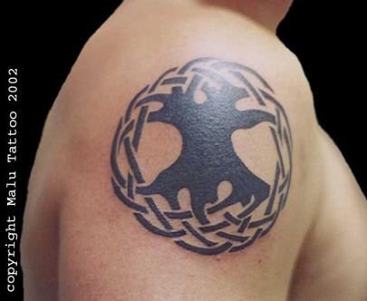 celtic sleeve tattoo. Celtic Tattoo Tree Knot