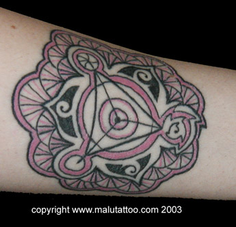Color Tattoo Incubus Mandala 2