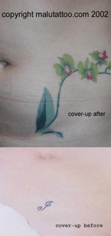 Cover-Up Tattoo Orchid