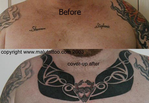 tattoo coverups. Celtic Tattoo Cover-Up