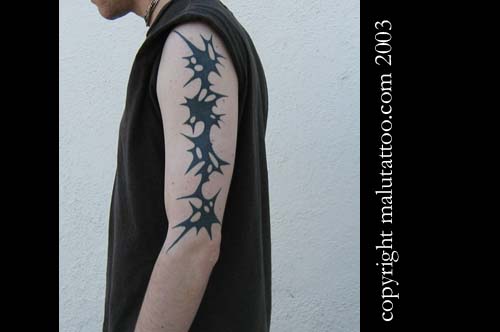 tattoo arm. Tribal Tattoo Arm 2