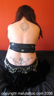 Tribal Tattoo Lower Back