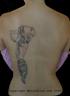 Tribal Tattoo Back 2