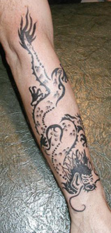 Tribal Tattoo Dragon