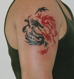 Custom Tattoo Dragons