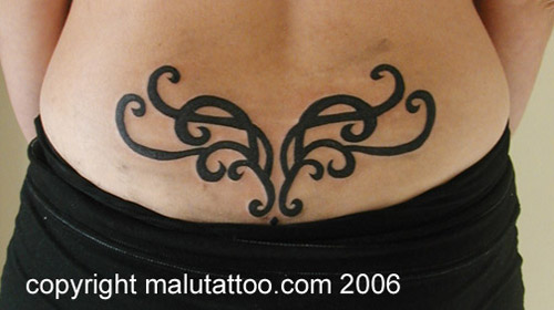 lower back tribal tattoos. Tribal Tattoo Lower Back 5
