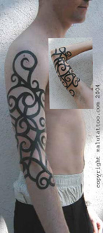 Tribal Tattoo Sleeve